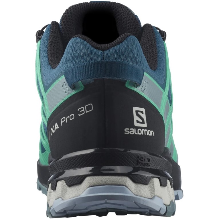 Tenis Para Trail Running Salomon Xa Pro 3d V8 GTX Mujer Azules Turquesa | MX JGZP028